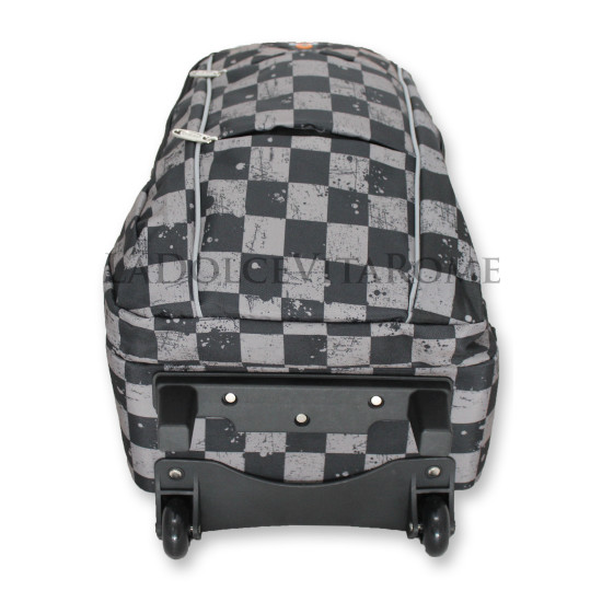 Zaino trolley con  tasca PC con 2 ruote per scuola tempo libero viaggio  Bagagli a Mano