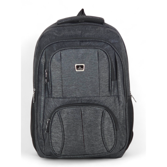 Zaino ORMI Grigio porta PC 35L con pannello frontale imbottito e tasca laterale in rete