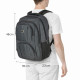 Zaino ORMI Grigio porta PC 35L con pannello frontale imbottito e tasca laterale in rete