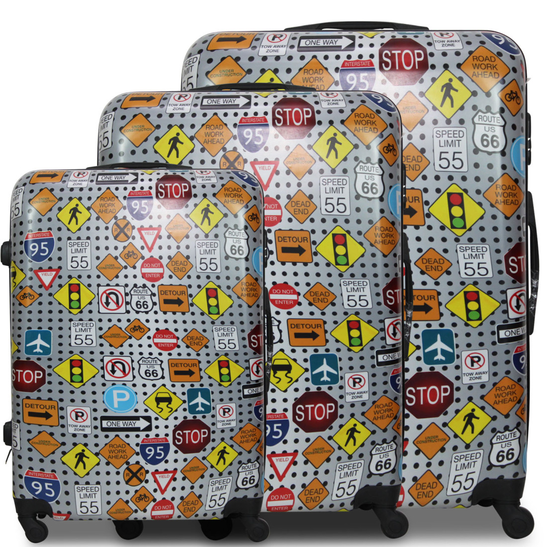 Set Valigie Vipbox 3 Pezzi - Policarbonato Leggero Espandibile Con Ruote 360° E TSA - Foto 4