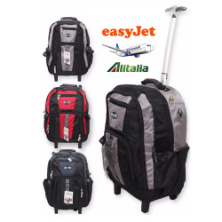 TROLLEY ZAINO Grande VALIGIA CABINA BAGAGLIO A MANO Porta PC 
