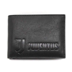 Portafoglio in Vera Pelle JUVENTUS FC  con portamonete porta carte e ribaltina