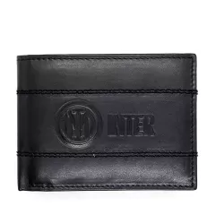 Portafoglio in Vera Pelle uomo FC INTER con portamonete porta carte 151301
