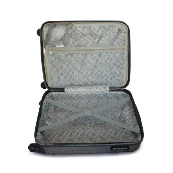 Trolley Bagaglio a Mano in ABS Enrico Coveri 55x39x20 con 4 Ruote Trolley Bagaglio a Mano in ABS Enrico Coveri 55x39x20 con 4 Ruote