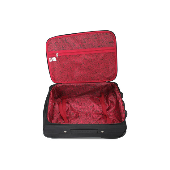 Prodotto Ufficiale Valigia Trolley  AC MILAN Bagaglio a Mano 52x35x20 2 Ruote Ryanair EasyJet Bagagli a Mano