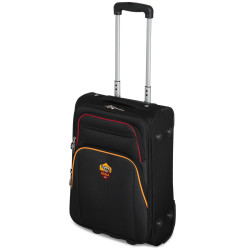 Prodotto Ufficiale Valigia AS ROMA  Bagaglio a Mano 52x35x20 2 Ruote Ryanair EasyJet