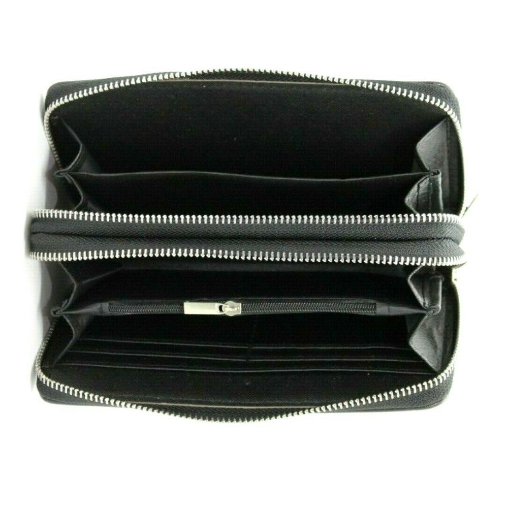 Portafoglio Donna In Pelle Con Cinturino - Grande Capacità, Blocco RFID, Doppia Cerniera - Foto 7