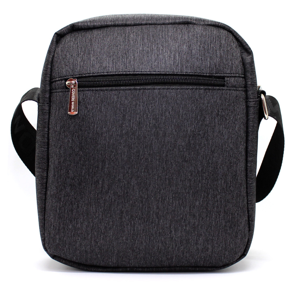 AlleGt Borsa A Tracolla Donna In Nylon Impermeabile, Multi Tasche, Leggera, Per Shopping, Viaggi, Uso Quotidiano - Nero Puro, Taglia Unica - 5