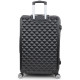 Set 3 Trolley Tris ORMI Rigido in ABS con Bagaglio a Mano 8 RUOTE Set Di Valigie