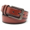 Cintura Lucida da Uomo in Vera Pelle Cuoio Casual Classica Accorciabile S-035