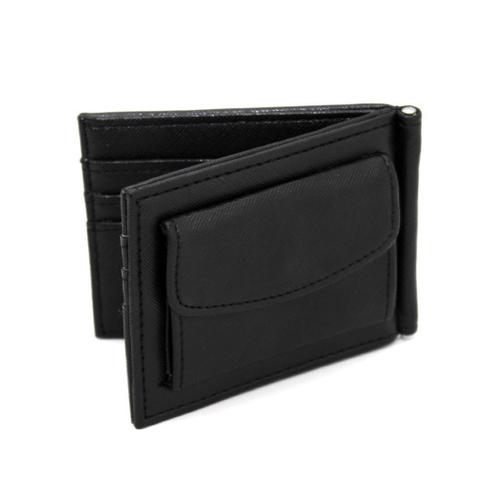 Portafoglio slim ferma banconote con clip porta carte portamonete. Portafogli uomo Portafoglio slim ferma banconote con clip porta carte portamonete