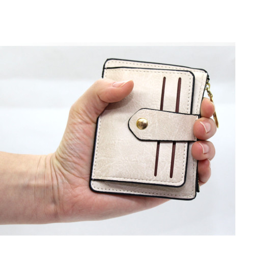 Portafoglio Donna Piccolo Con Ricamo Animale: Sottile, Protezione RFID E Portamonete Zip