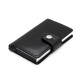 Porta carte di credito slim in alluminio clip porta banconote Porta carte di credito slim in alluminio clip porta banconote