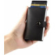 Porta carte di credito slim in alluminio clip porta banconote Porta carte di credito slim in alluminio clip porta banconote
