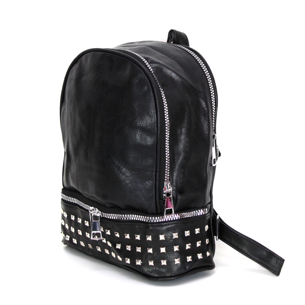 Borchie Zaino Femminile Pelle Zaino Donna Casual In Ecopelle Con