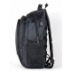 Zaino ORMI nero porta PC 35L con pannello frontale imbottito e tasca laterale in rete
