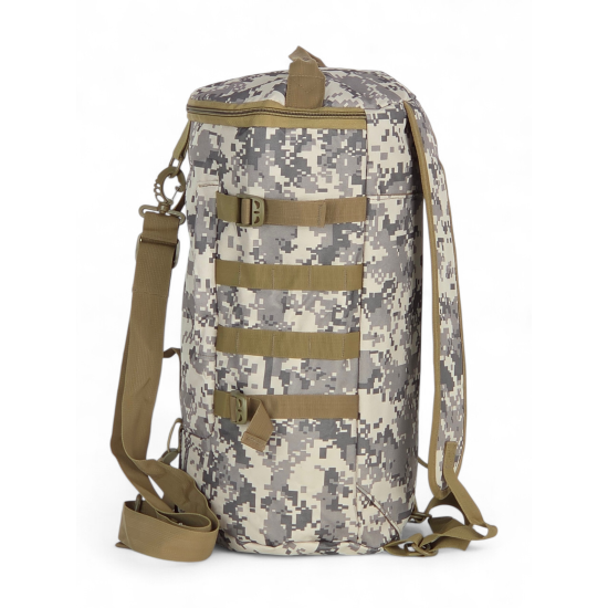Zaino ORMI mimetico militare 28L 2 in 1 vista frontale