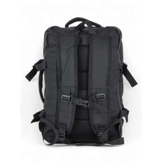 Zaino da viaggio ORMI nero 34L espandibile 44x30x22 frontale