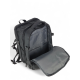 Zaino da viaggio ORMI nero 34L espandibile 44x30x22 frontale