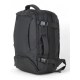Zaino da viaggio ORMI nero 34L espandibile 44x30x22 frontale