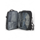 Zaino da viaggio ORMI nero 34L espandibile 44x30x22 frontale