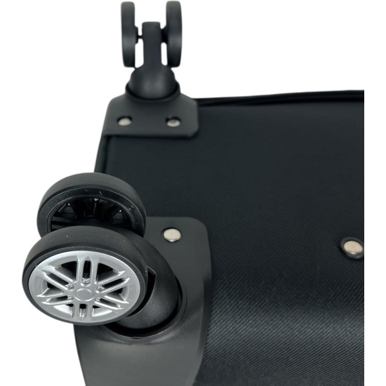 Set trolley Jony piccolo medio grande espandibili con ruote doppie