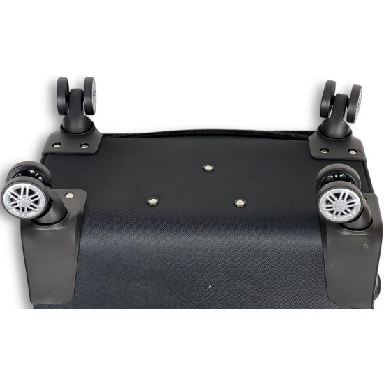 Set trolley Jony piccolo medio grande espandibili con ruote doppie