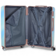 Set 3 valigie multicolore trolley Ormi rigide in ABS 4 ruote autonome  Set Di Valigie