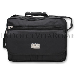 Borsa Uomo Tracolla Porta Documenti Notebook Ufficio Lavoro Nero Ventiquattrore