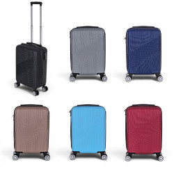 Trolley Bagaglio a Mano da Cabina 52 cm Con 4 Ruote Doppie Rimovibili Mod.1186