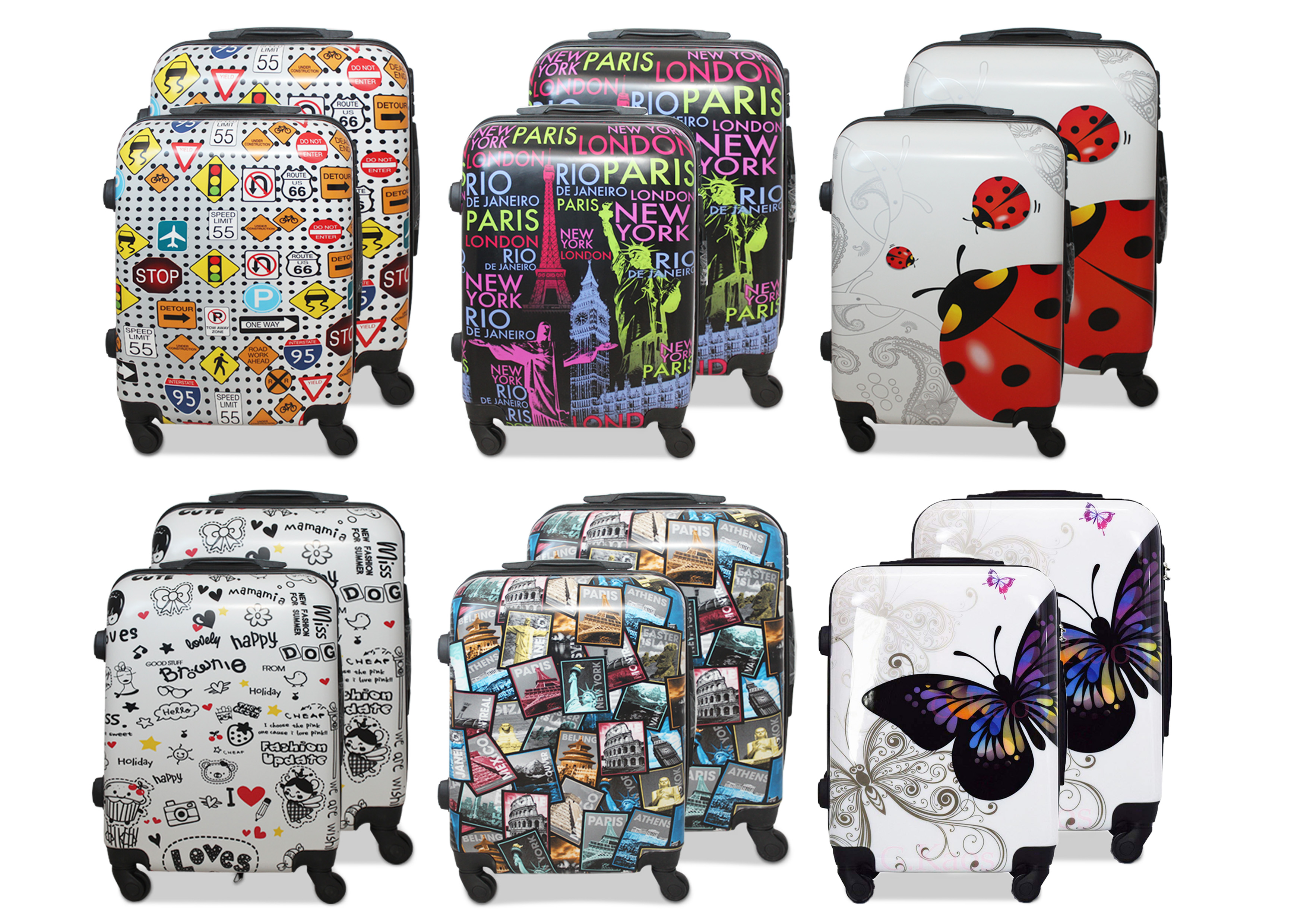 trolley farfalla