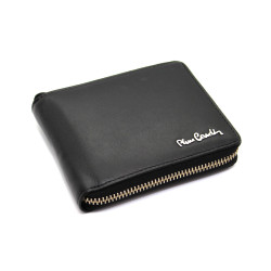 Portafoglio in pelle uomo Pierre Cardin con chiusura zip 8818