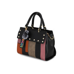 Borsa Donna a Mano con Tracolla in Similpelle  Elegante Casual