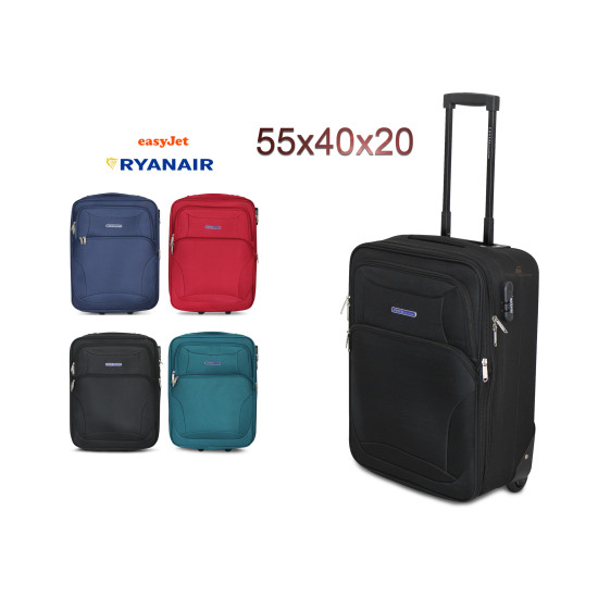 Valigia Bagaglio a Mano Enrico Coveri Espandibile 55x40x20 Trolley da Cabina Bagagli a Mano Valigia Bagaglio a Mano Enrico Coveri Espandibile 55x40x20 Trolley da Cabina Bagagli a Mano