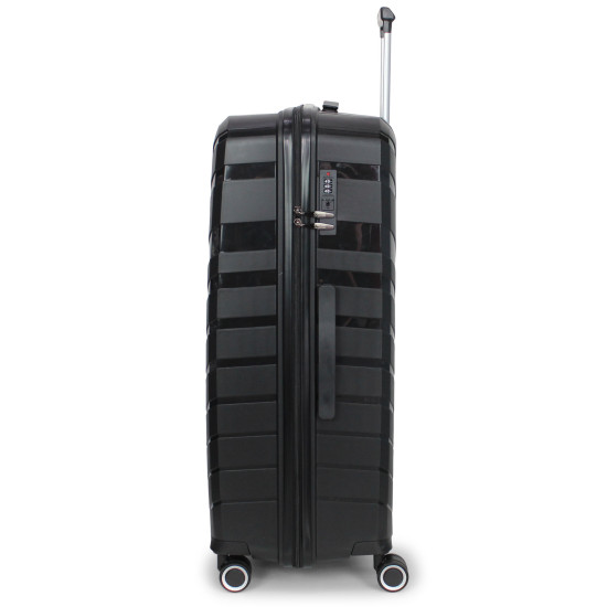Trolley COVERI Piccolo Medio Grande Rigido con Lucchetto TSA 4 doppie ruote  Bagagli a Mano
