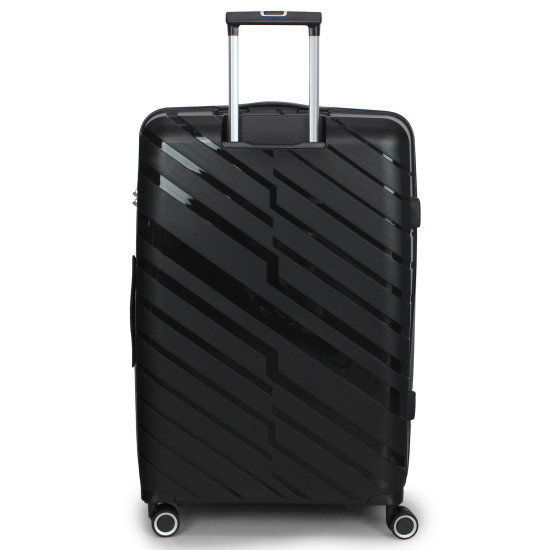 Trolley COVERI Piccolo Medio Grande Rigido con Lucchetto TSA 4 doppie ruote  Bagagli a Mano