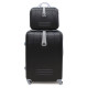 Set 3 Beauty Case Con Tracolla Rigido in ABS Ultraleggere Bagaglio a Mano 188 Set Da Viaggio