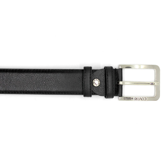 Cintura uomo Coveri Wold in vera pelle casual classica accorciabile Cinture