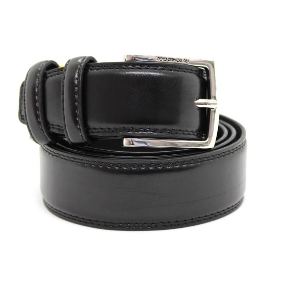 Cintura uomo ROMEO GIGLI in vera pelle casual classica accorciabile Cinture