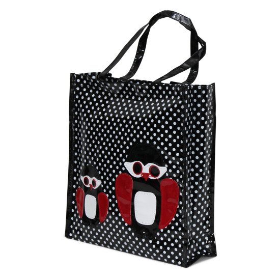 Borsa Donna Shopper In Plastica Busta Spesa Casual Universale Gufo Borse Donna Borsa Donna Shopper In Plastica Busta Spesa Casual Universale Gufo Borse Donna