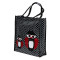 Borsa Donna Shopper In Plastica Busta Spesa Casual Universale Gufo