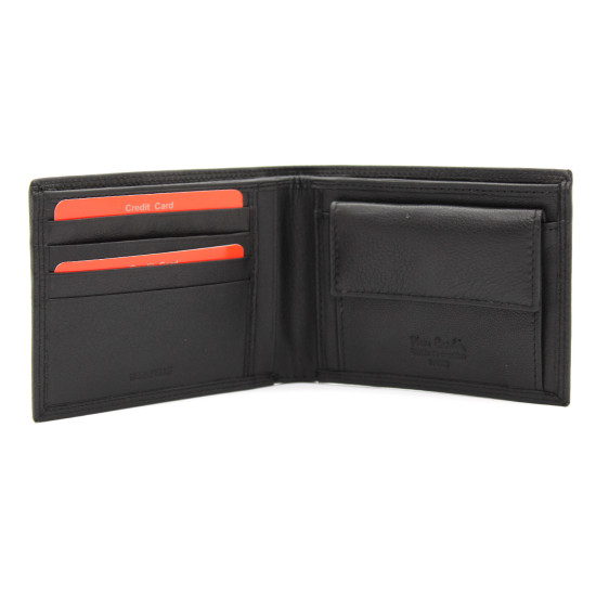 Portafoglio uomo in vera pelle Pierre Cardin slim con portamonete porta carte Portafogli uomo