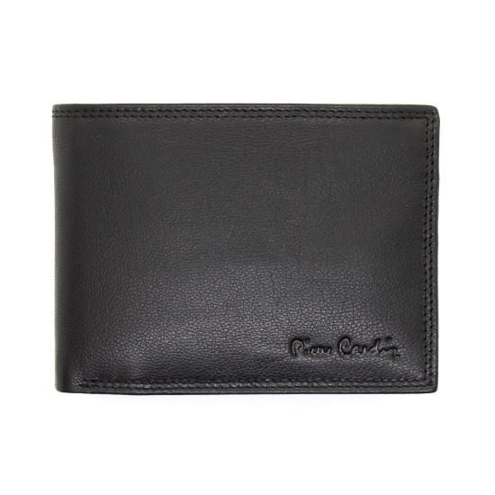 Portafoglio uomo in vera pelle Pierre Cardin slim con portamonete porta carte Portafogli uomo