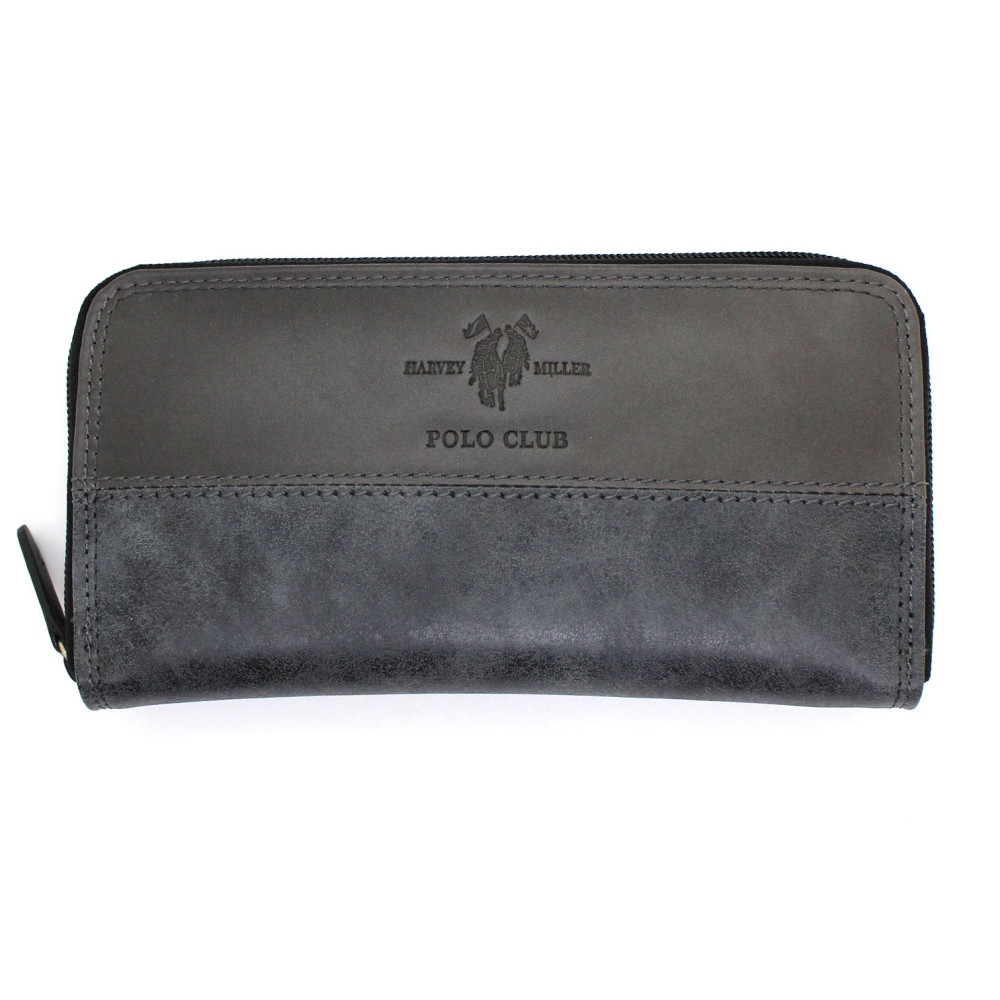 Portafoglio donna POLO CLUB in ecopelle pochette con zip