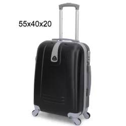 Trolley ORMI 55x40x20cm Bagaglio a Mano da Cabina Rigido 4 Ruote