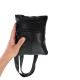 Borsello multi tasche uomo in vera pelle con tracolla regolabile 3 tasche Borselli Tracolle