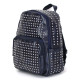 Zainetto donna in ecopelle con borchie casual Zaini