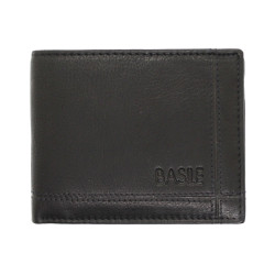 Portafoglio in pelle uomo slim porta carte Basile con portamonete 