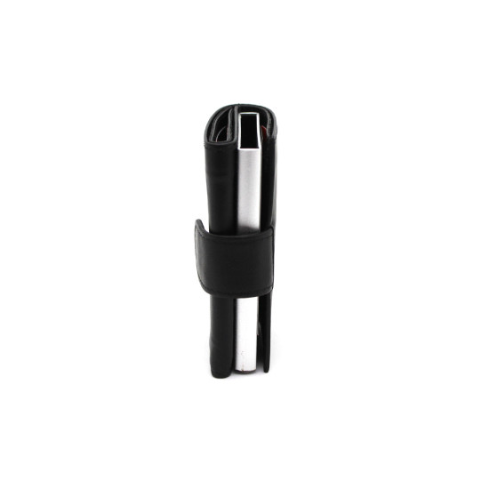 Portafoglio uomo Pierre Cardin slim verticale in pelle porta carte alluminio RFID  Portafogli uomo
