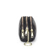 Portafoglio compatto da donna in pelle con 3 tasche zip porta carte monete Portafogli donna Portafoglio compatto da donna in pelle con 3 tasche zip porta carte monete Portafogli donna
